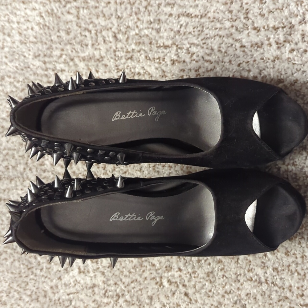 Hard to find Bettie Page heels.